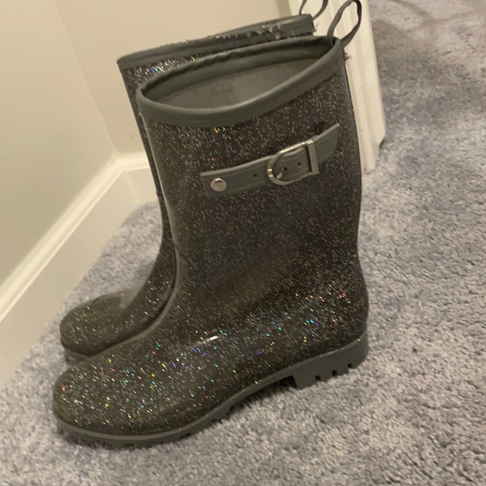 Selling rain boots sparkle rain boots